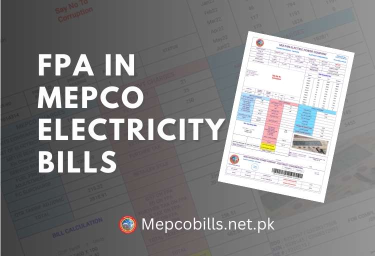 What is FPA in Mepco Electricity Bills